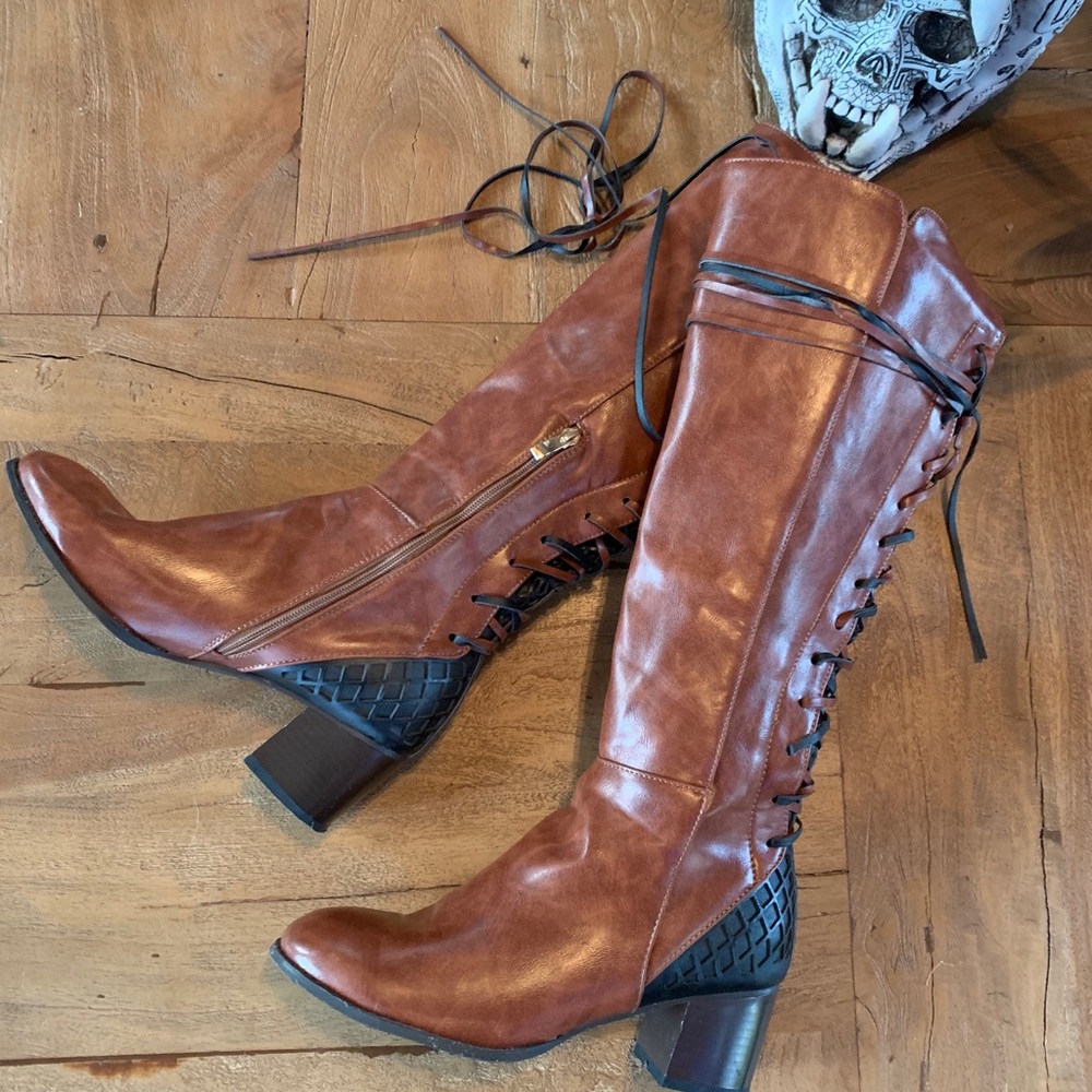 🤎Brown cognac boots🤎